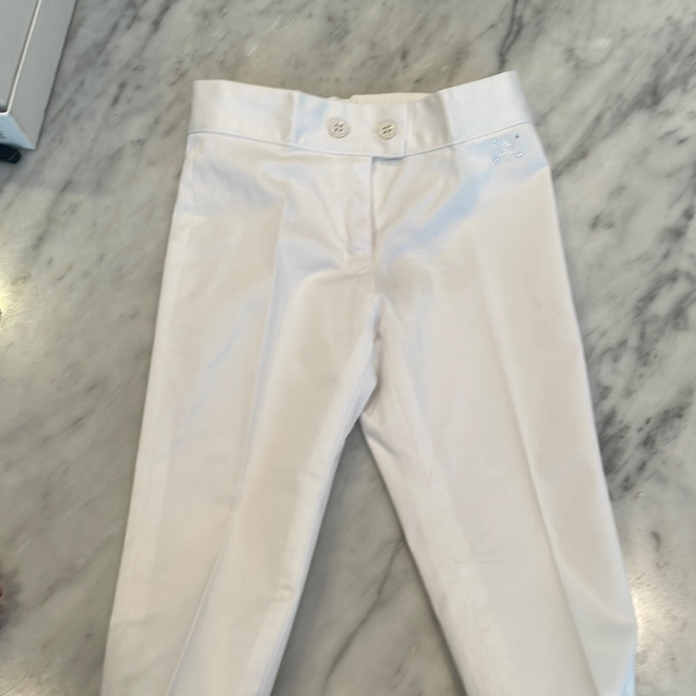 White Gucci pant size9/12m